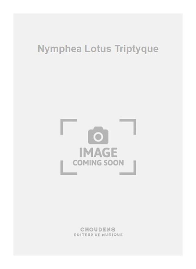 Nymphea Lotus Triptyque